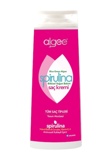 Algee Spirulina Yosunlu Bitkisel Saç Kremi 400 ML