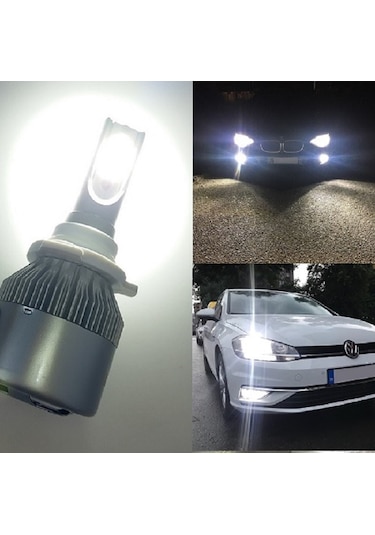 Volkswagen Tiguan Led Xenon Sis Farı Ampulü H8 6000k Beyaz Işık