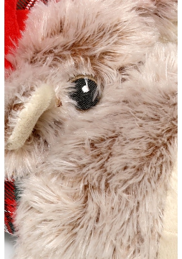 Twigy Geyik Erkek Hayvanlı Panduf Gri 41/46 AA0628 Gri