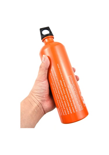 Youtek 750ml Alüminyum Alloy Dışarıda Kullanım Yakıt Flashtası - Kamp, Yürüyüş, Piknik Ve Açık Hava Pişirme İçin Uygun Turuncu