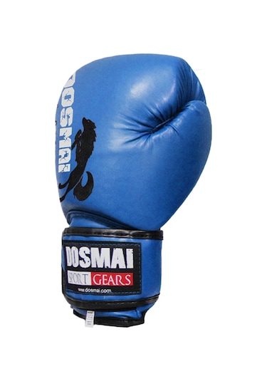 Dosmai Profesyonel Hava Alır Boks Kick Boks Eldiveni Mavi El344 Mavi