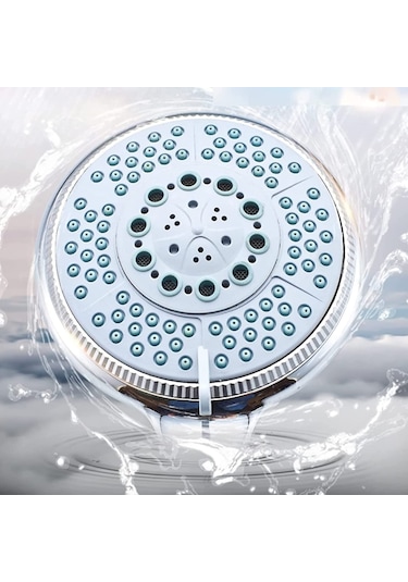 Lgq Plus 5 Fonksiyonlu Kaliteli Duş Başlığı + 5 Katmanlı Pvc Duş Krom