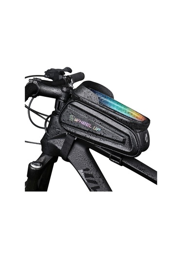 Wheel Up Bisiklet Çantası Su Geçirmez Eyer Çantası Dokunmatik Ekran 7.0 "Kulaklık Delikli Telefon Kılıfı Çok Renkli