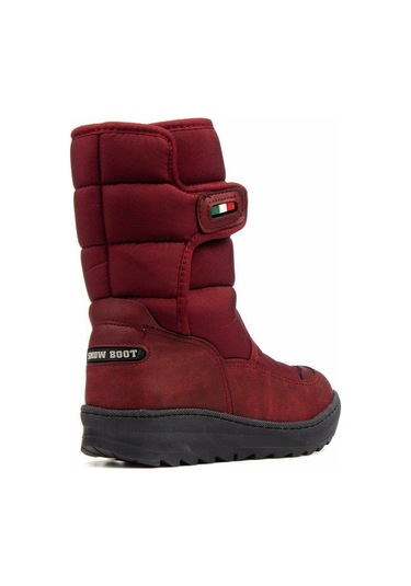 Ayakkabımood Le Petit Bordo Içi Kürklü Kız Çocuk Kar Botu (509726601)
