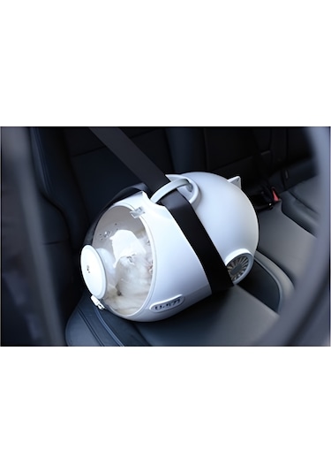 M-Pets Profesyonel Kedi Taşıma Ünitesi Işık Fan 48.9 x 32 x 30 CM