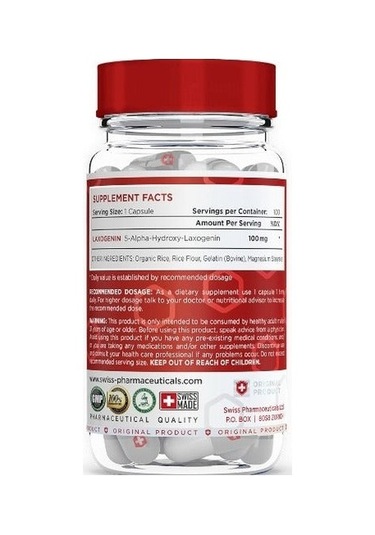 Swiss Laxogenin 100 Mg 10 0 Caps