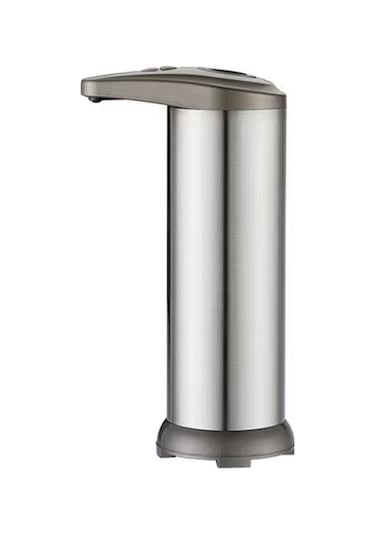 Anjiexun Banyo Akıllı Köpük Makinesi Sıvı Sabunluk Pompa Kabı Gümüş