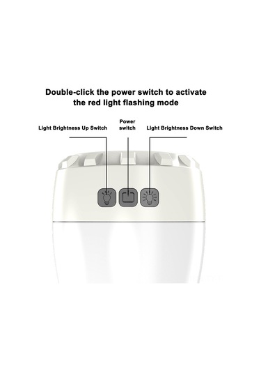 Teltree Uzun Ömürlü Led Kamp Lambası: 3 Renk Sıcaklığı, Şarj Edilebilir, Su Geçirmez, Taşınabilir Çadır Aydınlatması Bej