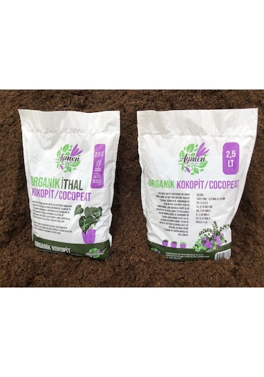Hindistan Cevizi Torfu Cocopeat Kokopit Ponza Karışımı 2,5 Lt.