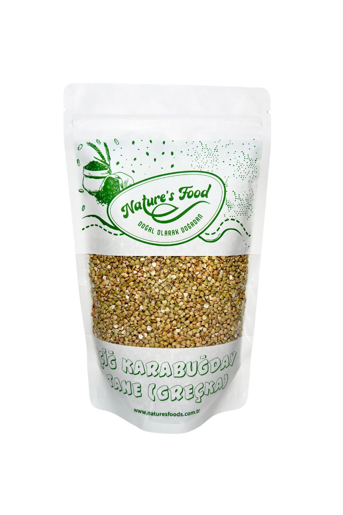 Çiğ Karabuğday Tane Greçka 500 Gr