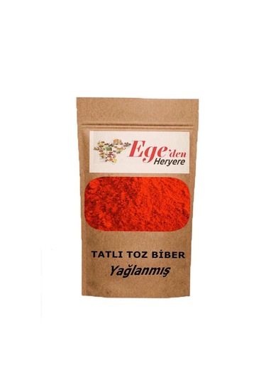 Egeden Her Yere Yağlanmış Tatlı Toz Biber Tatlı 500 G
