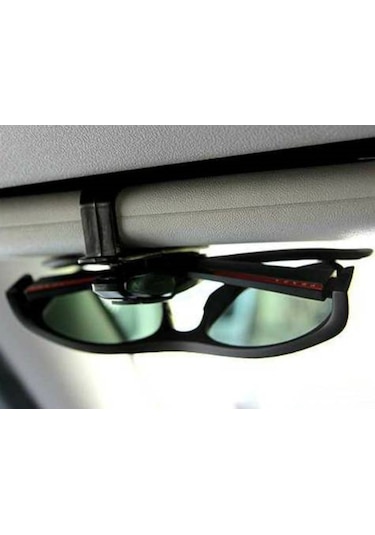 Oto Araç Içi Mandallı Güneş Gözlüğü Tutucu Tutma Aparatı