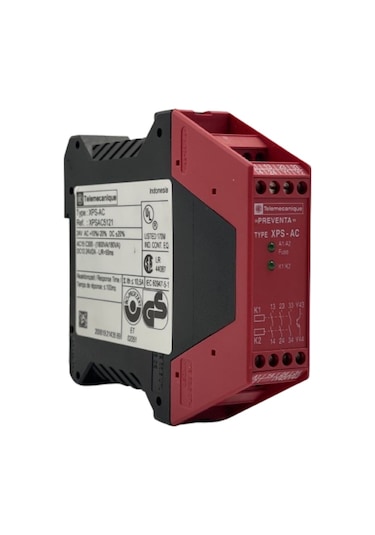 Telemecanique Sensors Xpsac5121 24v Ac/dc Acil Durdurma Emniyet Rölesi