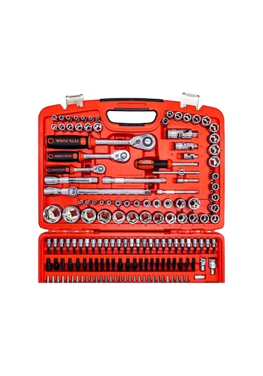 Ceta Form C20-180ph2 180 Parça 1/4"+ 3/8"+ 1/2 Lokma Takımı