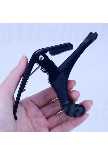 Chroma Metal Gitar Bağlama Saz Kaposu - Capo Kelepçe & S