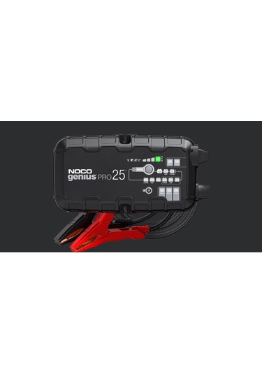 Noco Genius GENIUSPRO25 6-12-24V 25 Amper Lityum Akü Takviye Cihazı + Eva Çanta