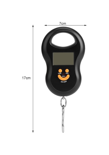 Geeroyoo Lcd Ekranlı 4 Birim Dönüştürülebilir El Tipi Terazi, Otomatik Kapatma Ve Sıcaklık Testi Fonksiyonu, 50kg Maksimum Kapasite