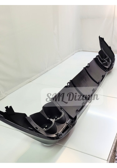 Volkswagen Golf 8 2021+ Egzoz R Difüzör-difizör Plastik