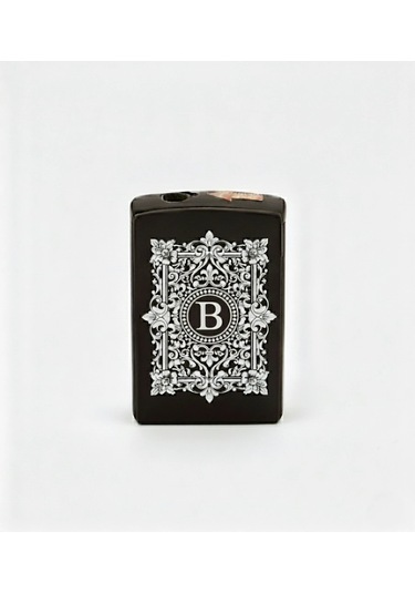 B Harfli Detaylı Kişiye Özel Harf Baskılı Gazlı Çakmak