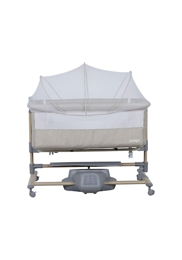 Prego Carmela Elektrikli Anne Yanı Beşik - Bej