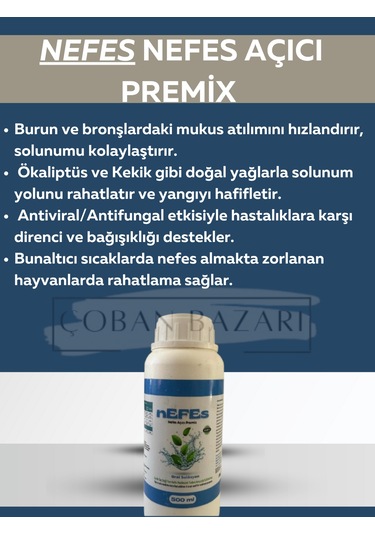 Nefes Nefes Açıcı Premix 500 Ml