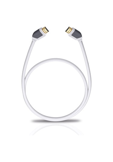 Oehlbach Shape Magic Hdmi Kablosu Beyaz 5.1 Metre