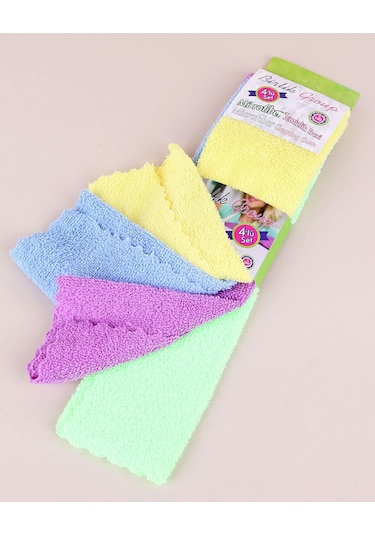 Birlik 4 Lü Mikrofiber Temizlik Bezi MKF01