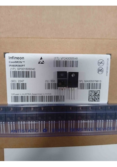 Ipa60r360p7 9a 650v To220f Mosfet Transistör 5 Adet