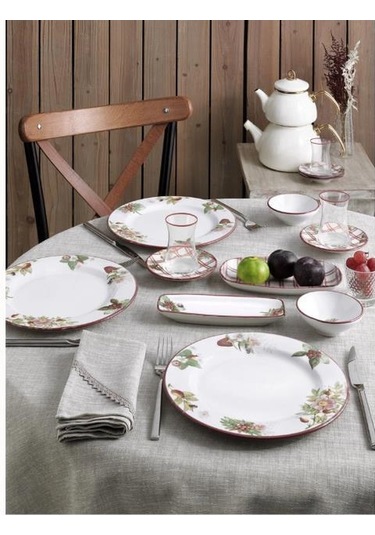 Pierrecardin Berry 31 Parça Kahvaltı Takımı Desenli
