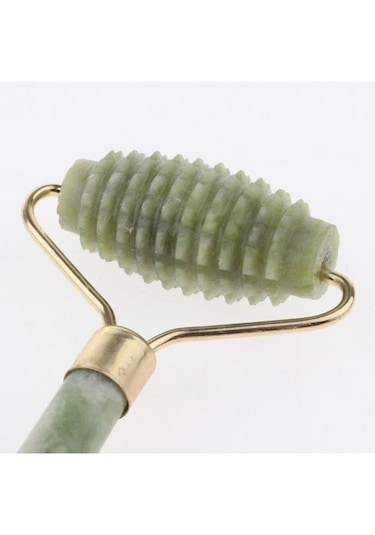 Çift Kafa Yeşim Taşı Masaj Aracı Qj7vwl Çok Renkli