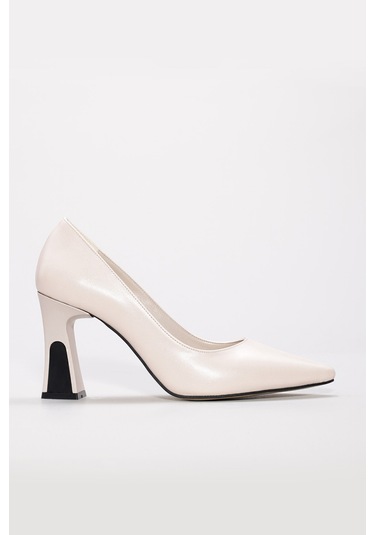 Kadın İnce Topuk Ayakkabı 792za3910 Bej