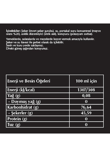 Fersan Portakal Ekşili Sos X 3 Adet