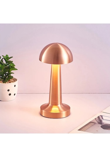 Katen Informed Usb Şarjlı Dokunmatik Rose Gold Masa Lambası