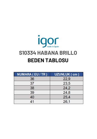 Igor Habana Brillo Kum Rugan Kadın Terlik S10334-100 Kum Beji Bej