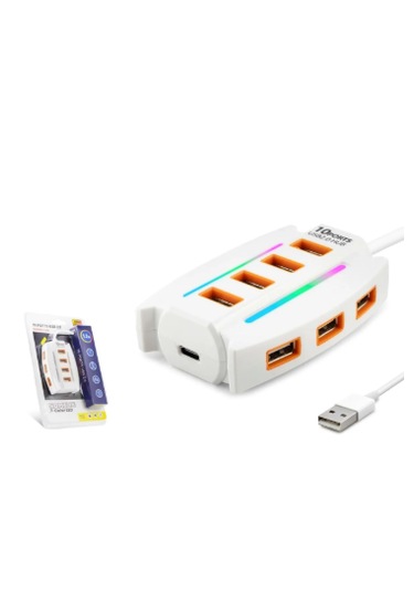 Hadron Hdx7037 10port Usb Coklayacı 2.0 1.2mt