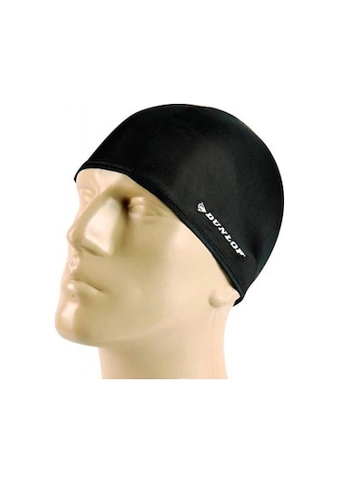 Dunlop Likralı Unisex Bez Siyah Yüzücü Bonesi Çok Renkli