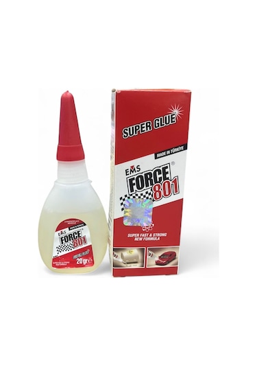 Ems Force 801 Hızlı Japon Yapıştırıcısı 20 Gram-