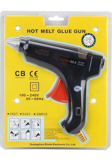 Sones 100-240v 60w Yüksek Sıcaklık Yapıştırıcı Sanat El Sanatları Sıcak Eriyen Tutkal Tabancası