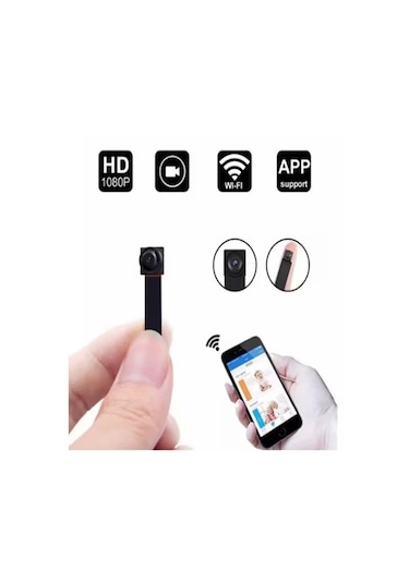 Mini Güvenlik Wifi Kamera Bataryalı