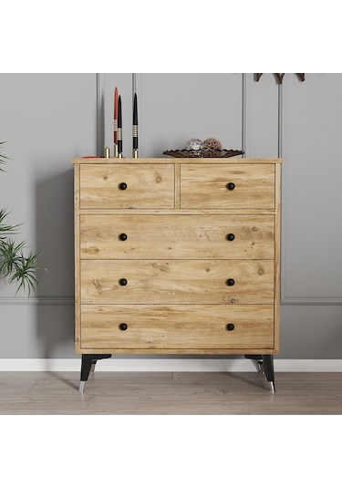 Moxen Mobilya S13 Çam Şifonyer