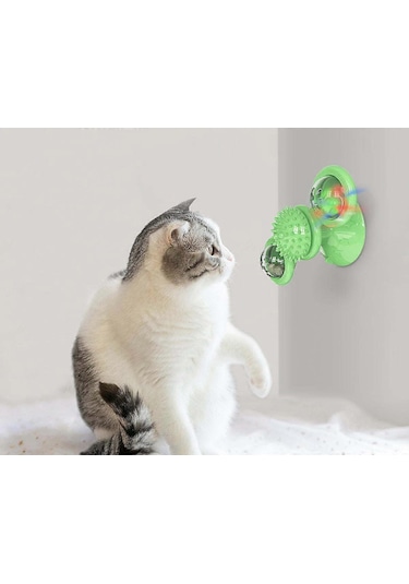 Pet Life 'windmill' Dönen Vakumlu Dönen Kedi Oyuncağı S851