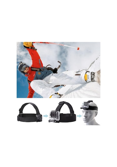 Gplus St009 Gopro Eken Sjcam Aksiyon Kamera Aksesuar Set 9 Parça