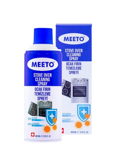 Meeto Fırın Ocak Davlumbaz İç Dış Yüzey Temizleyici Sprey 400 Ml