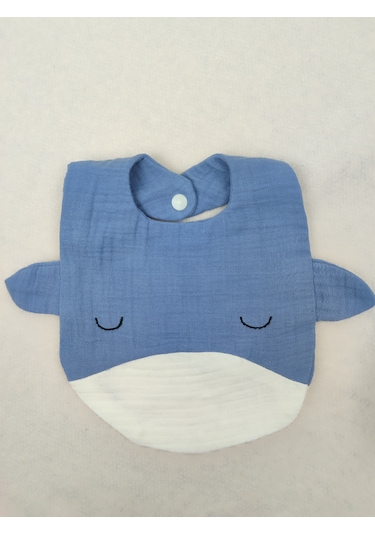 Venedy's Blue Whale Mama Önlüğü Seti Mavi