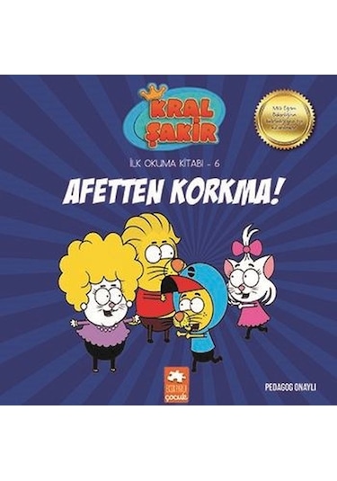 Kral Şakir Afetten Korkma-İlk Okuma Kitabı 6 - Varol Yaşaroğlu - Eksik Parça