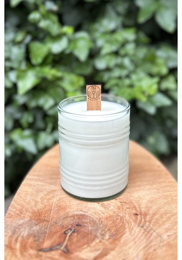 Ahşap Mum Fitili Akrep Burcu Model 1 Desenli Yapışkanlı