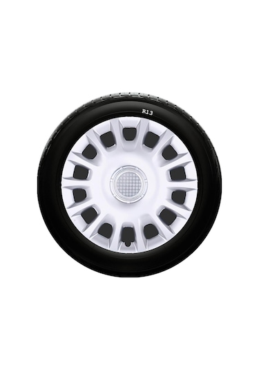 Fiat Uyumlu 13 Inc Kırılmaz Sks Jant Kapağı 1 Takım 4 Adet No:109