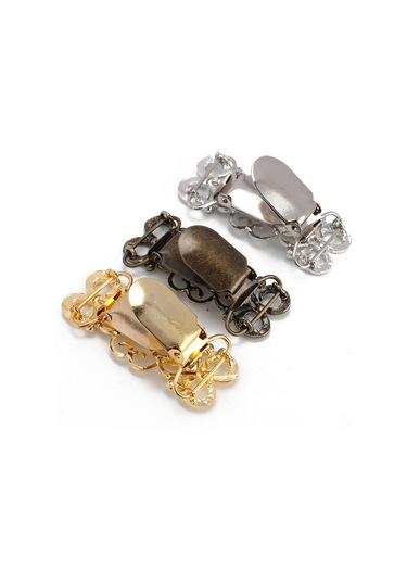 Lemestar Kadın İçin Çinko Alyüminyum Gömlek Kartigan Shawl Kelebek Desenli Kolluk Klembi 3 Adet - Dayanıklı, Güzellik Katıyor Çok Renkli