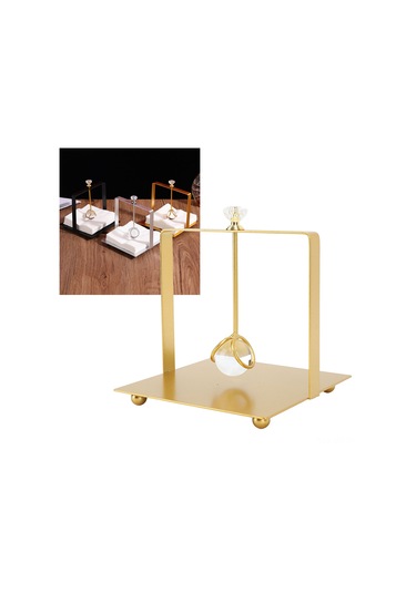 Geeroyoo Altın Metal Mendil Tutucu, Kaldırma Kolu Tasarımı, Ev/restoran/hotel Masası Dekorasyonu, Kalın Demir Malzeme, Pratik Ve Şık Altın