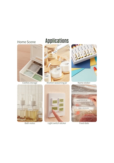 Dofolink Makeıd M1/l1 Etiket Makinesi İçin 16mm 4m L-16z2 Akışkan Altın Kum Etiket Bandı - Su Geçirmez, Kalıntı Yok, Kolay Ripsel 1 Rulo